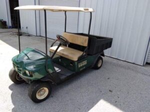 2 seater ezygo utility electric golf cart