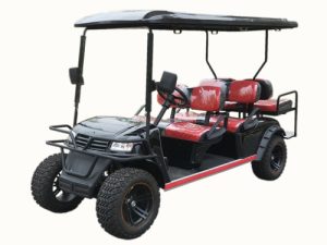 2 seats custom lifted electric golf carts